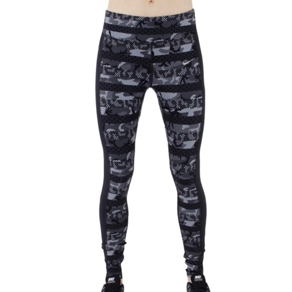 NWOT Nike Epic Lux Clash Dri-fit Running Tights - Picture 1 of 6